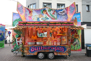 Suikerspin en Popcorn kraam Eckelboom